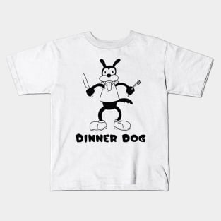 Dinner Dog Kids T-Shirt